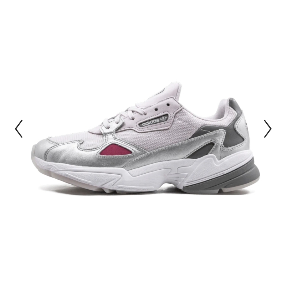 adidas Women's Sneakers in Silver and Pink